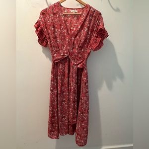 Max Studio Spring Dress flutter sleeve size small